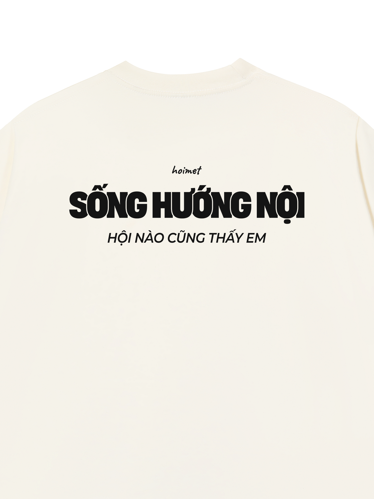 Áo Thun Relaxed Fit Sống Hướng Nội