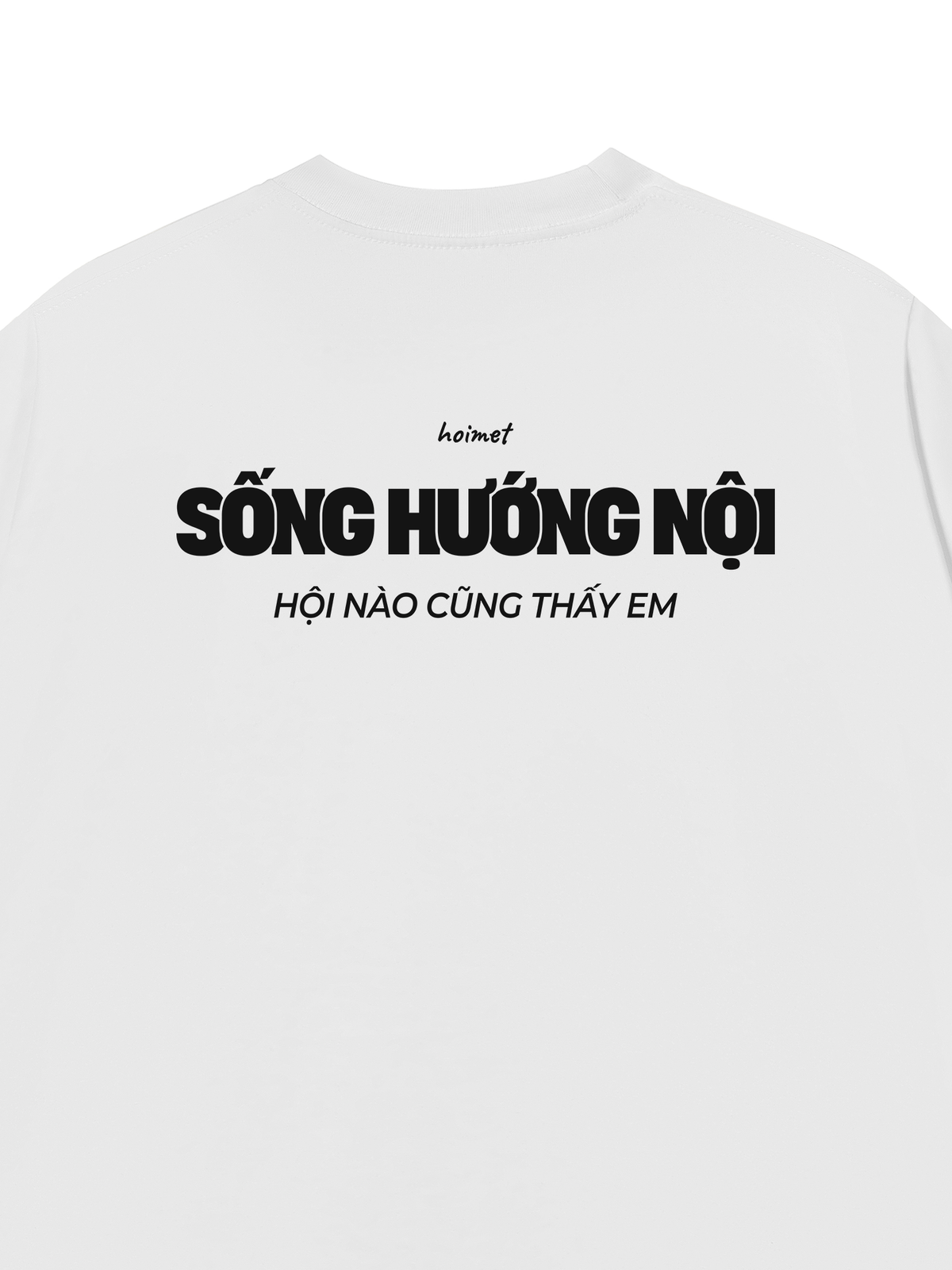 Áo Thun Relaxed Fit Sống Hướng Nội