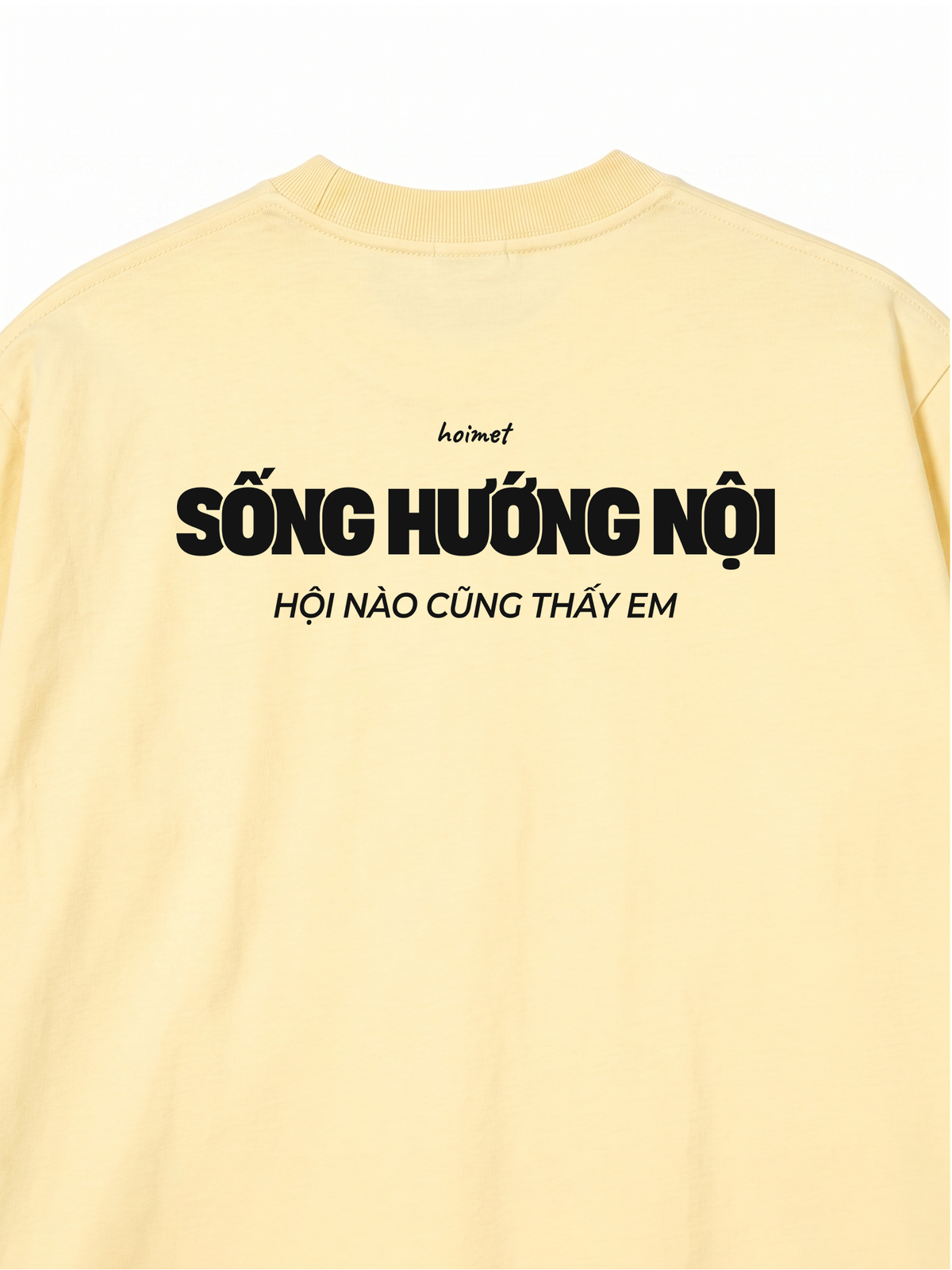 Áo Thun Relaxed Fit Sống Hướng Nội