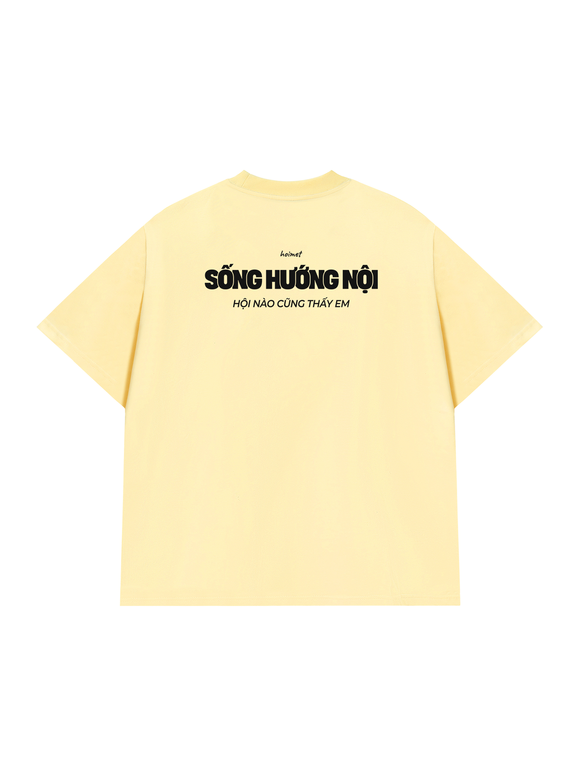 Áo Thun Relaxed Fit Sống Hướng Nội