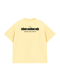 Áo Thun Relaxed Fit Sống Hướng Nội