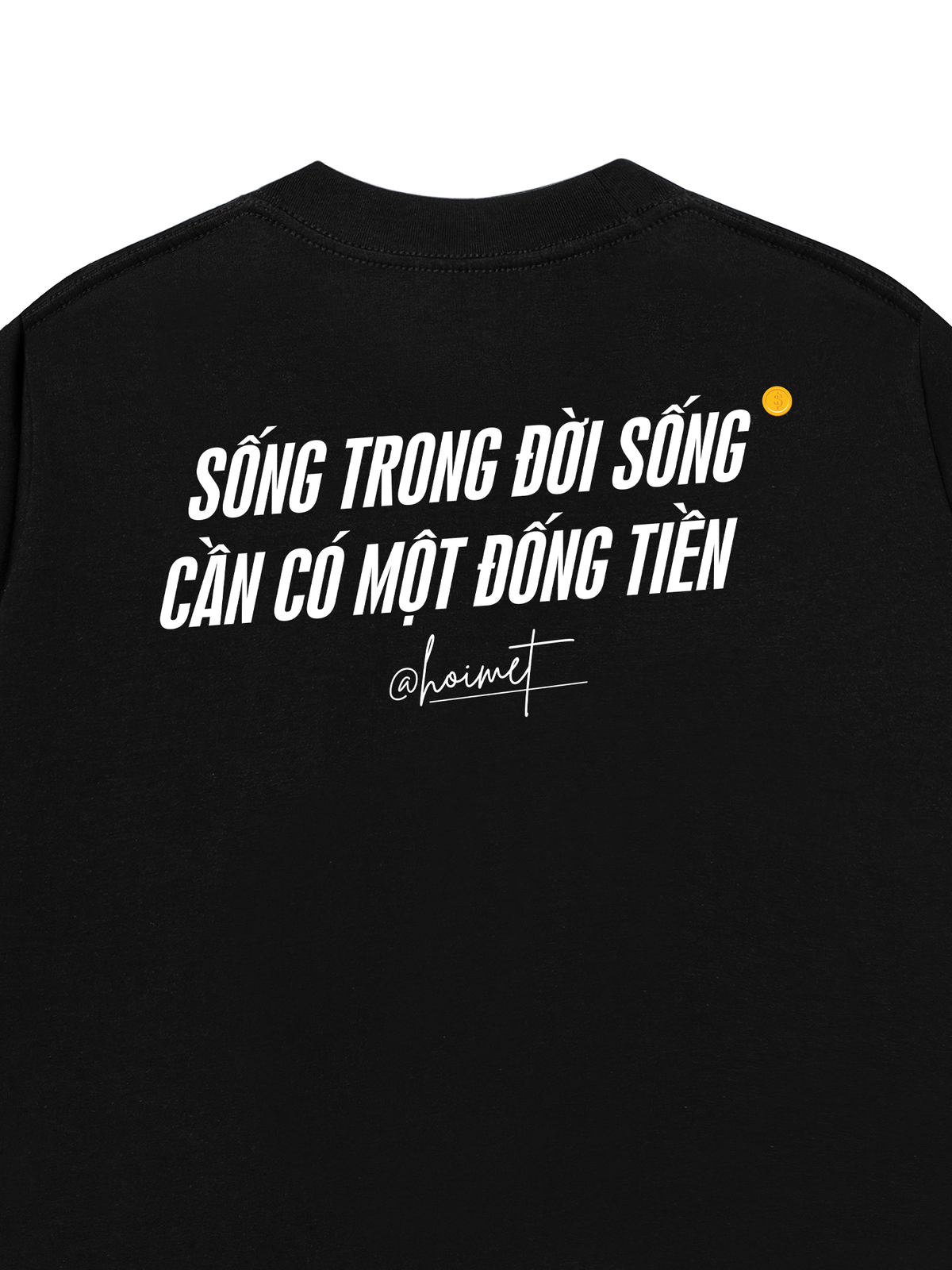 Áo Thun Relaxed Fit Sống Trong Đời Sống