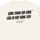 Áo Thun Relaxed Fit Sống Trong Đời Sống