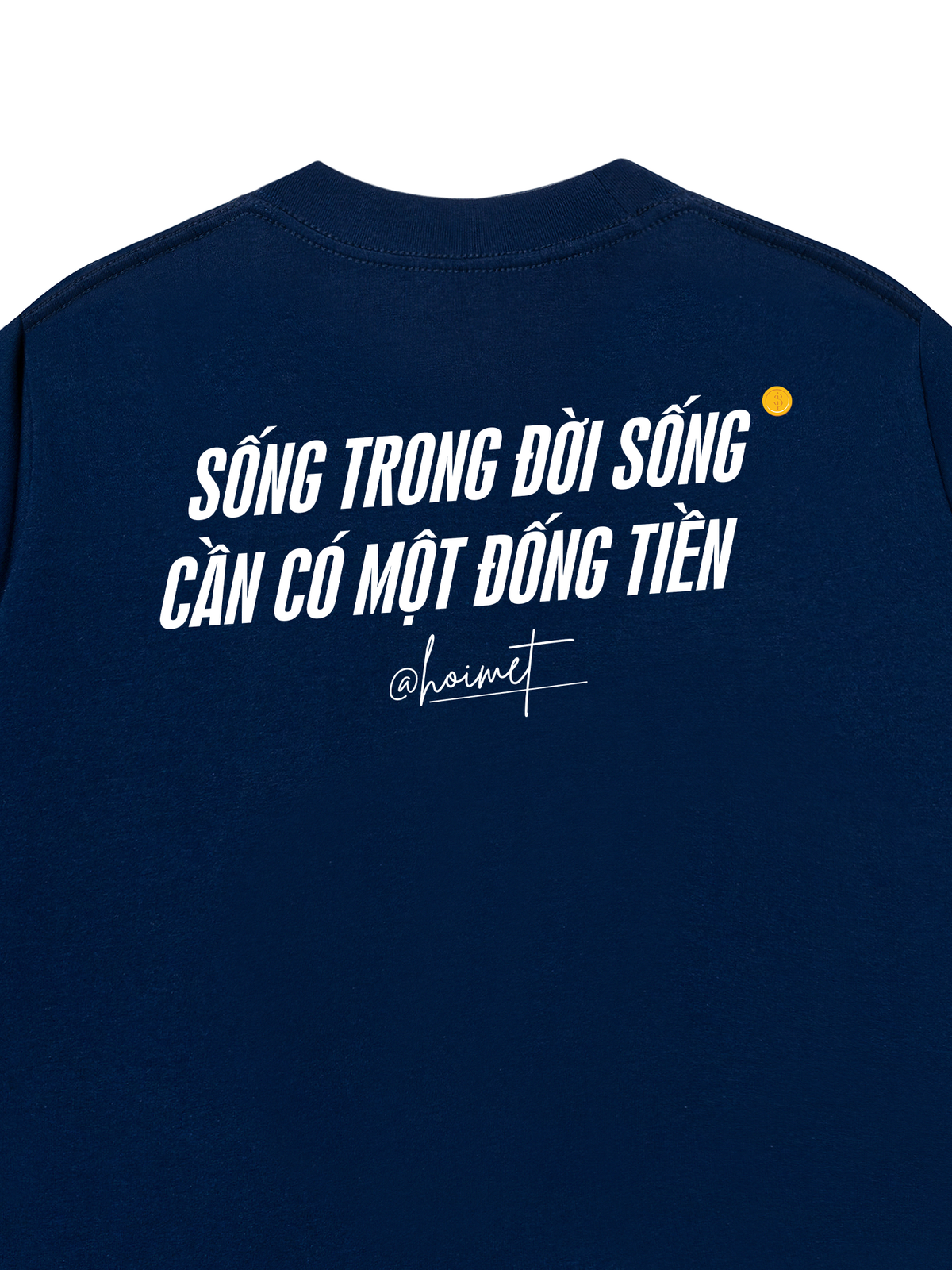 Áo Thun Relaxed Fit Sống Trong Đời Sống