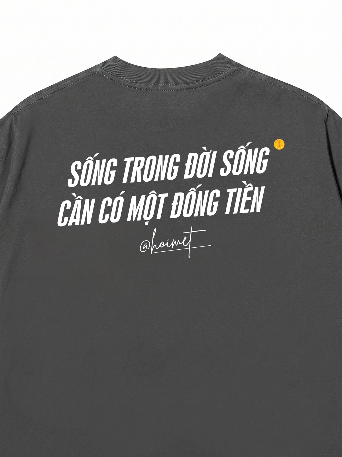 Áo Thun Relaxed Fit Sống Trong Đời Sống