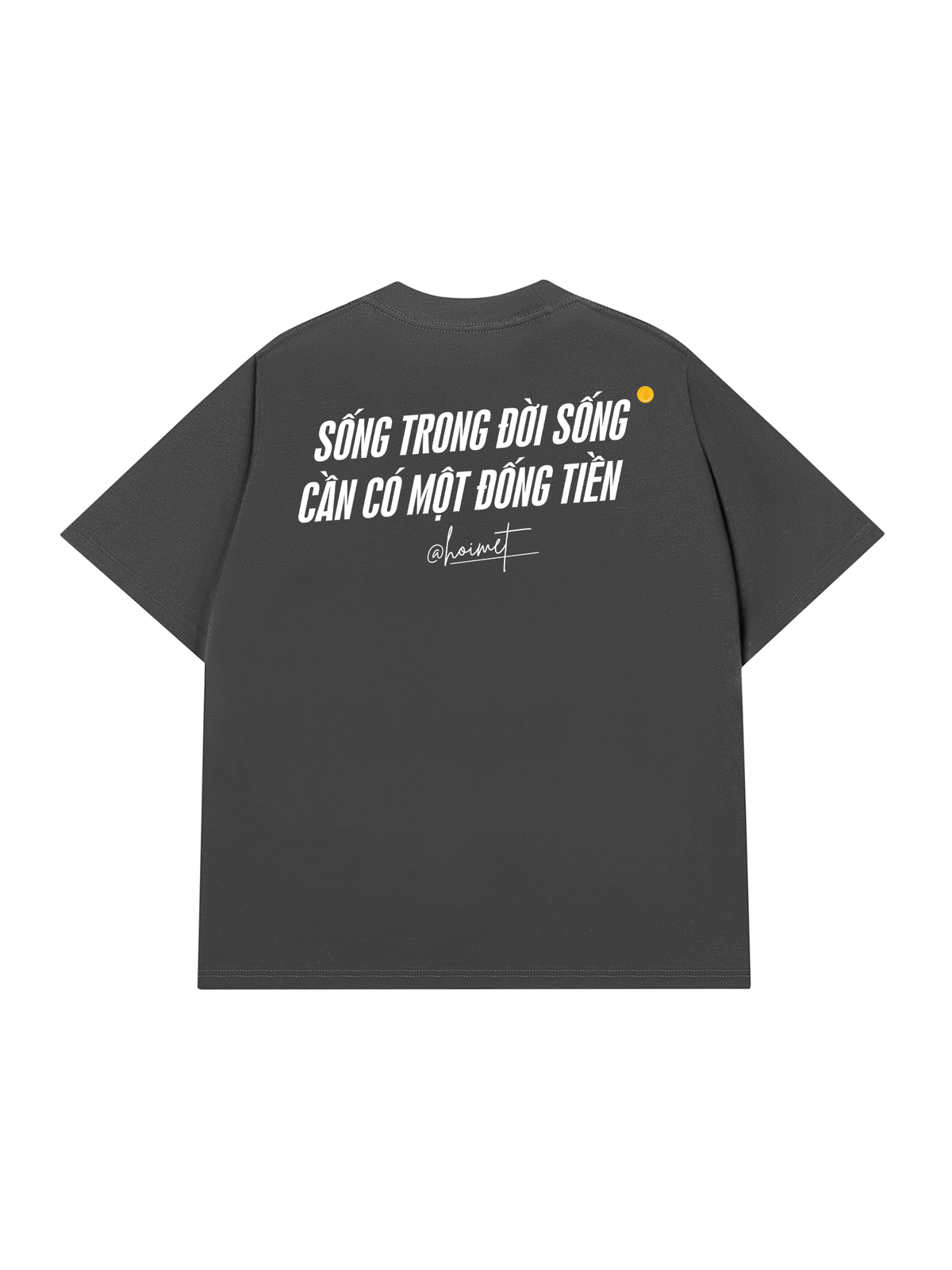 Áo Thun Relaxed Fit Sống Trong Đời Sống
