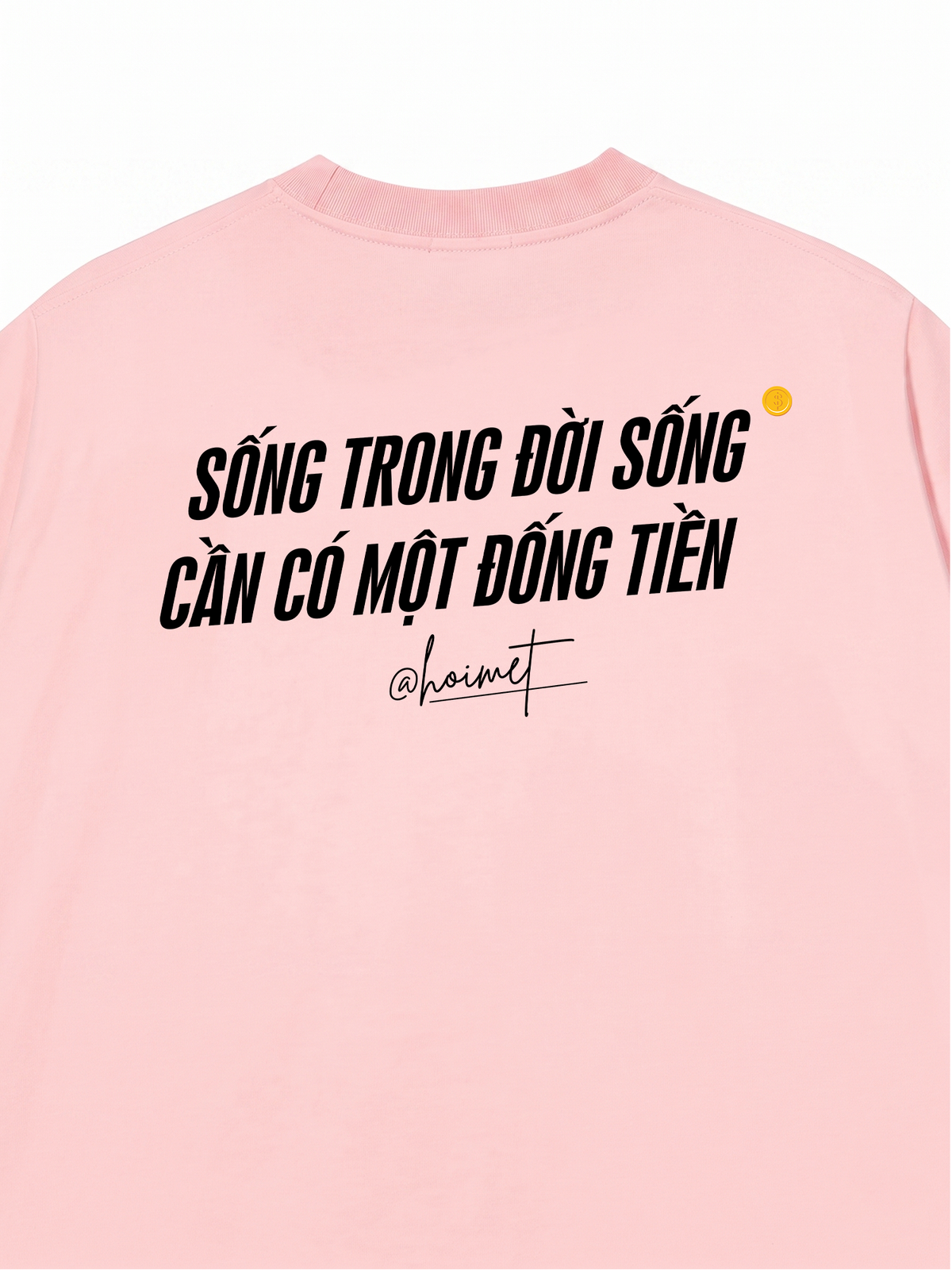 Áo Thun Relaxed Fit Sống Trong Đời Sống