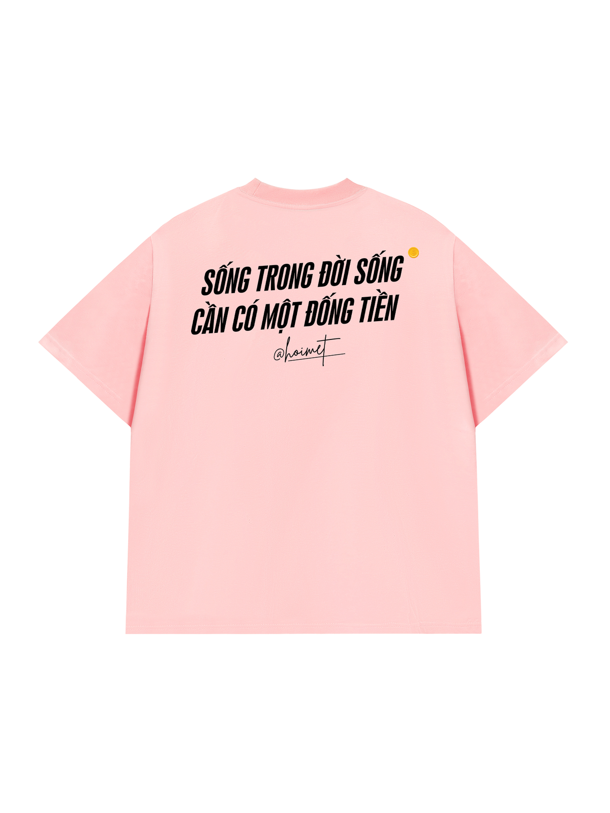Áo Thun Relaxed Fit Sống Trong Đời Sống