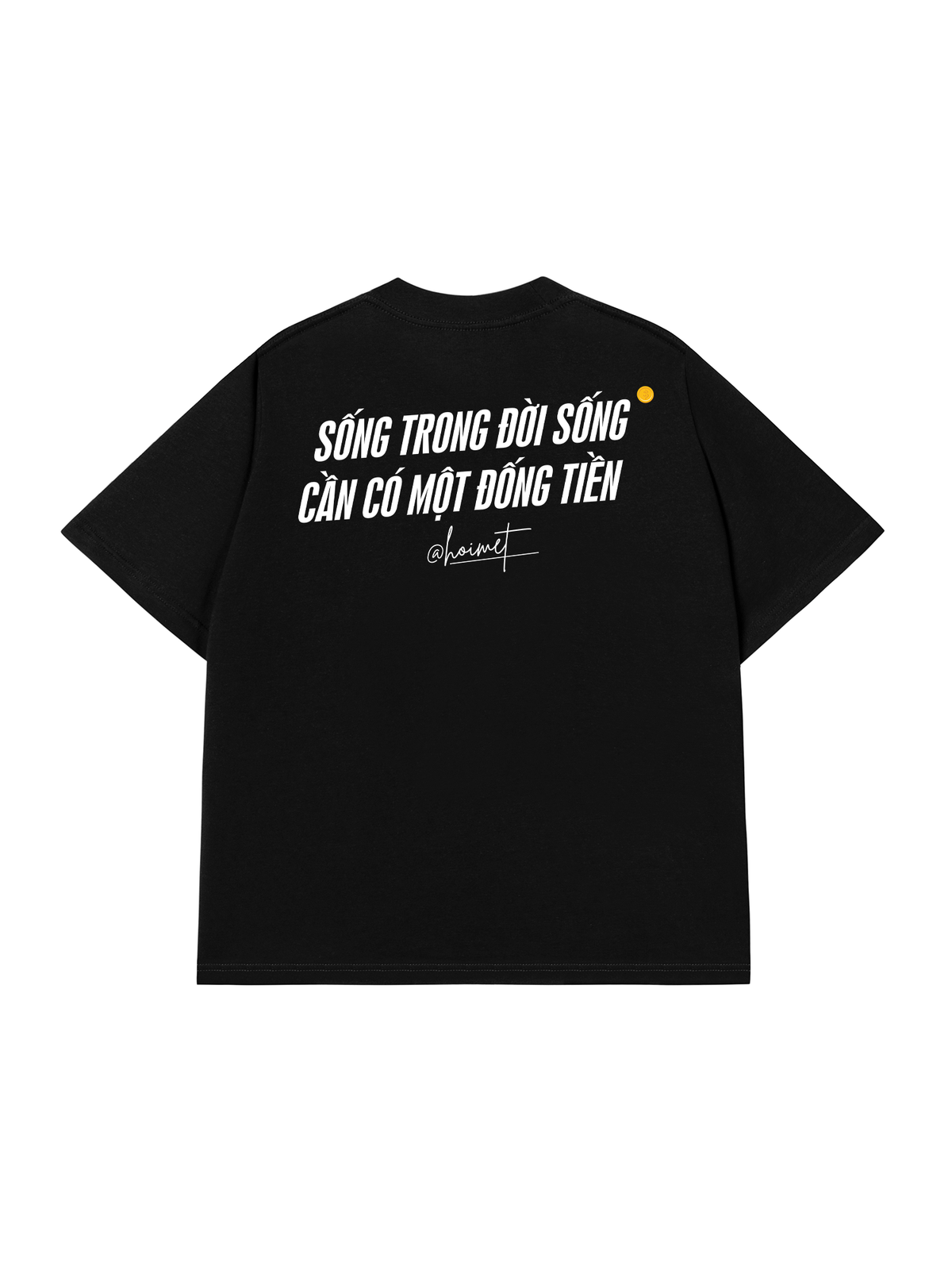 Áo Thun Relaxed Fit Sống Trong Đời Sống