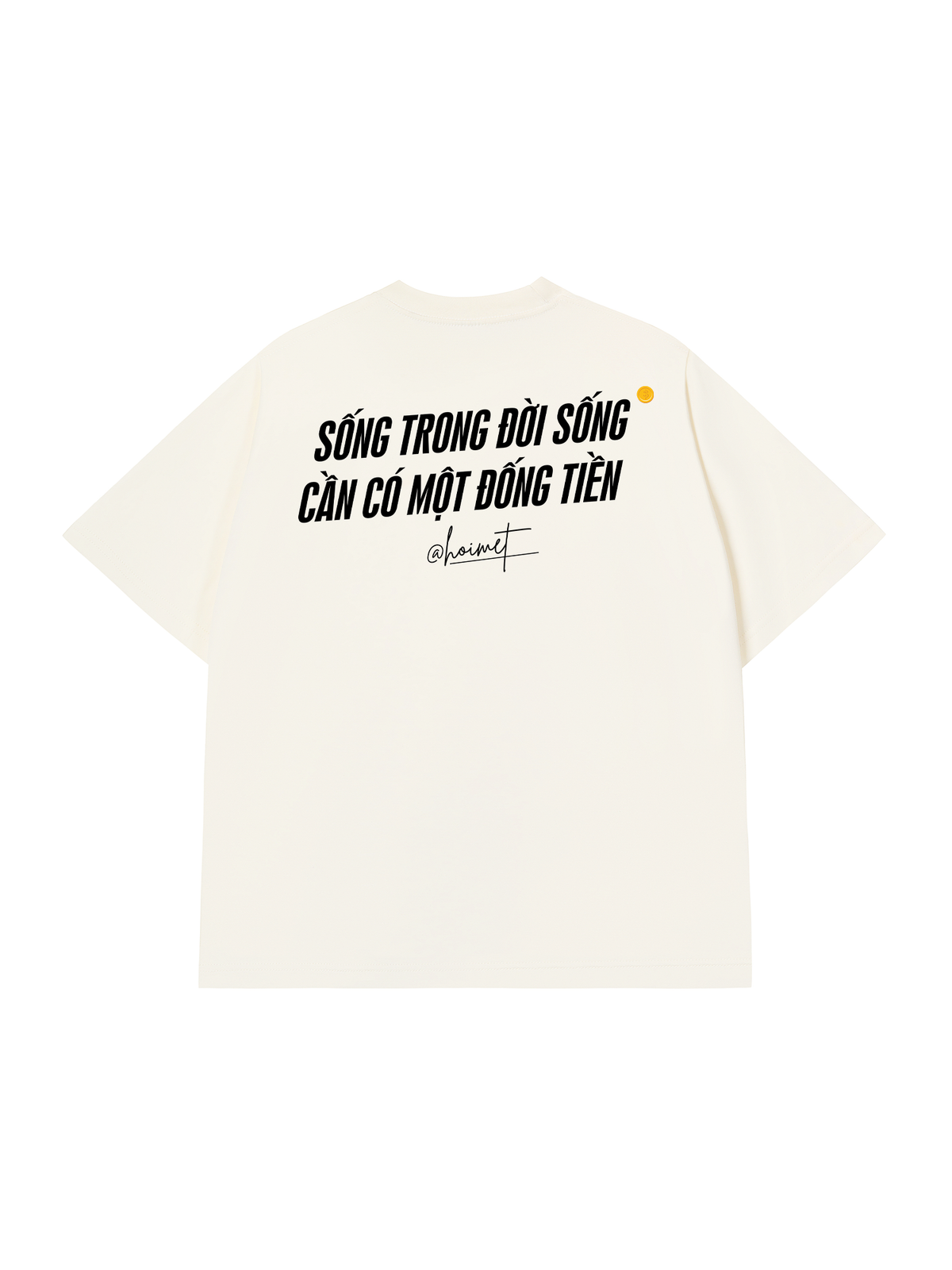 Áo Thun Relaxed Fit Sống Trong Đời Sống