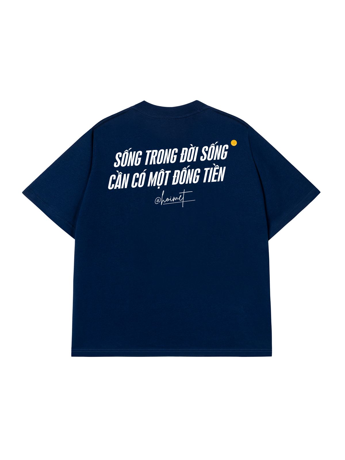 Áo Thun Relaxed Fit Sống Trong Đời Sống