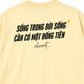 Áo Thun Relaxed Fit Sống Trong Đời Sống