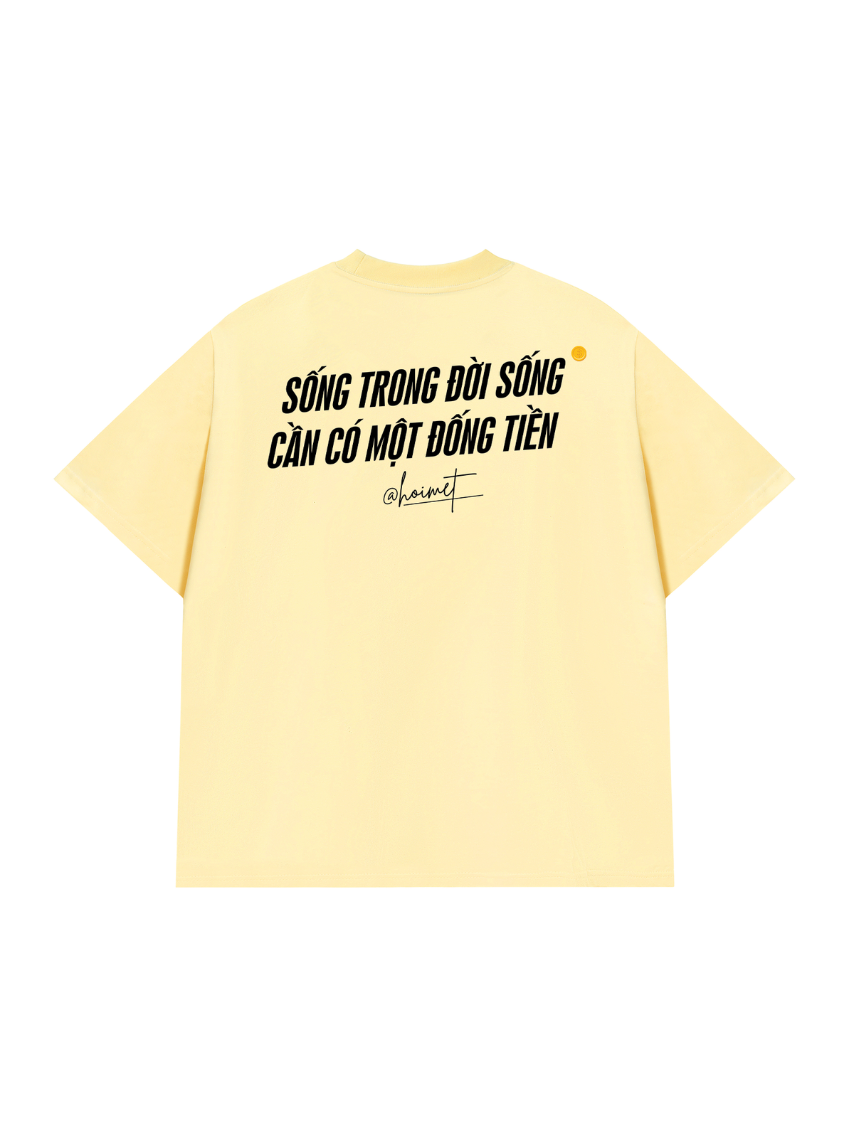 Áo Thun Relaxed Fit Sống Trong Đời Sống