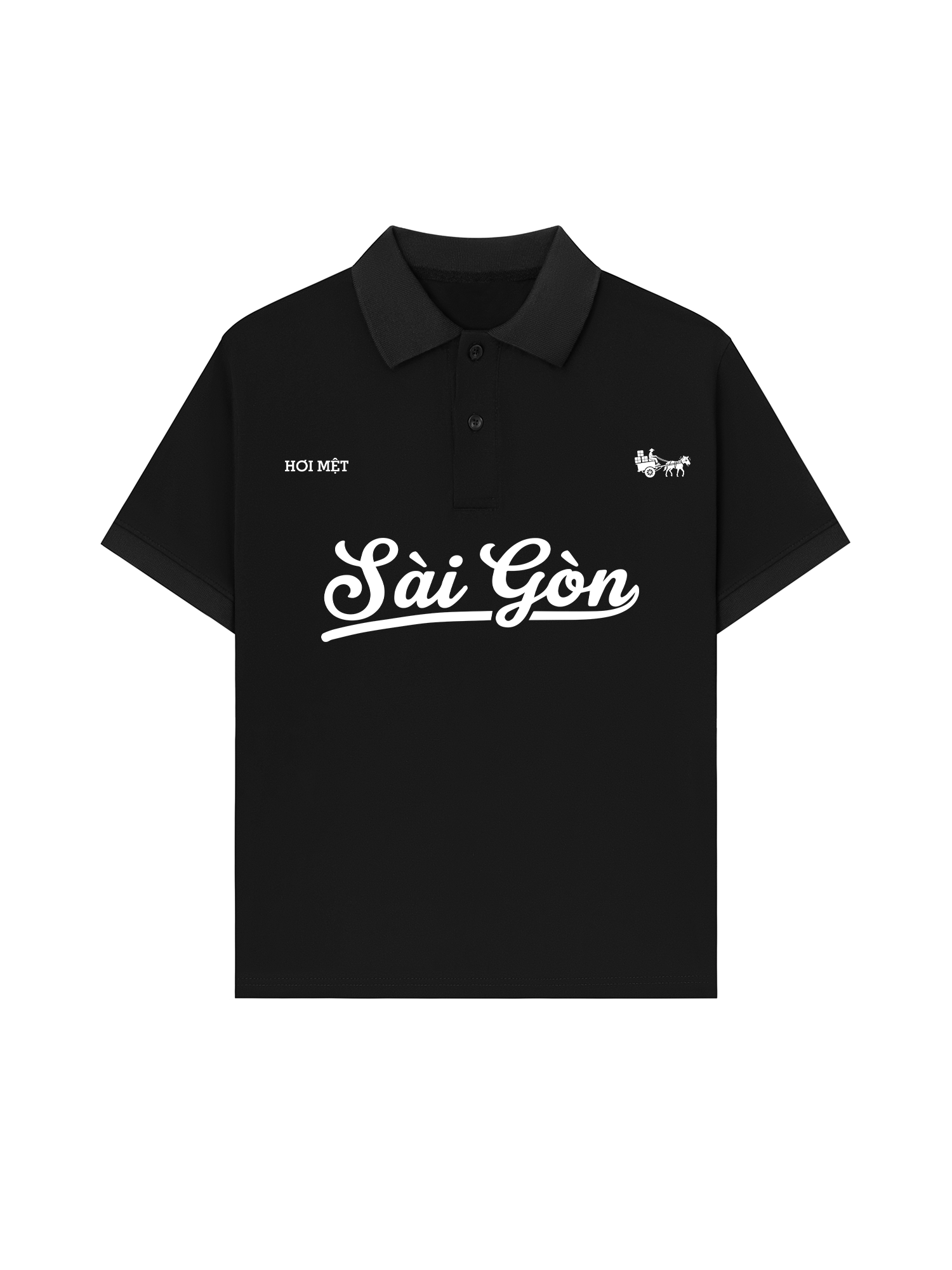 Áo Thun Relaxed Fit Sài Gòn City Retro