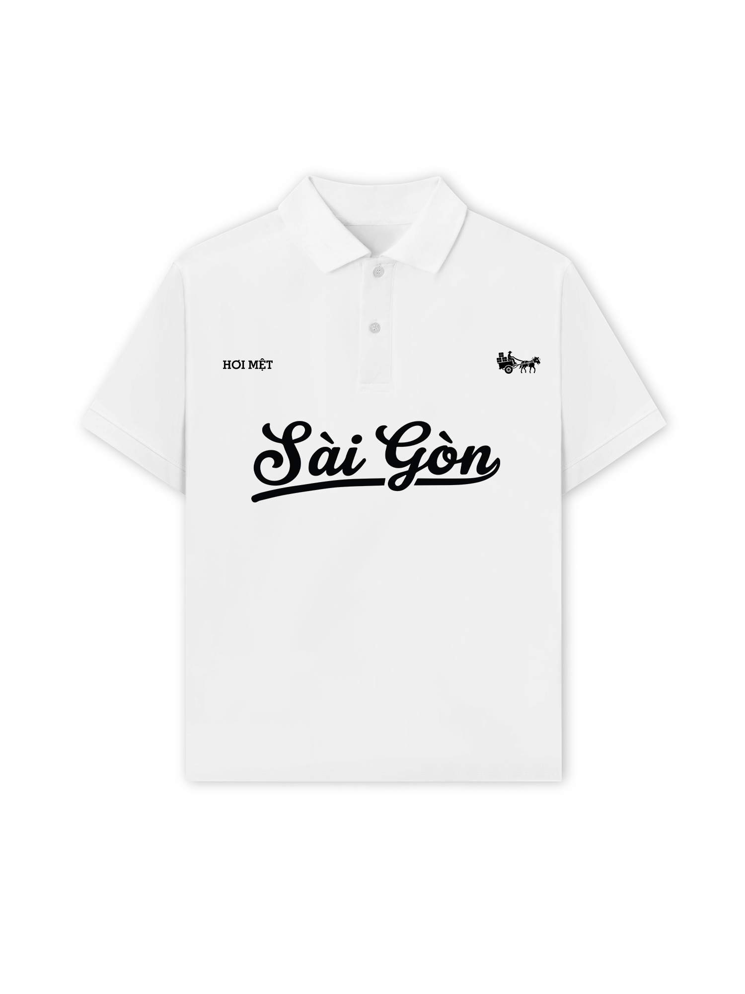 Áo Thun Relaxed Fit Sài Gòn City Retro