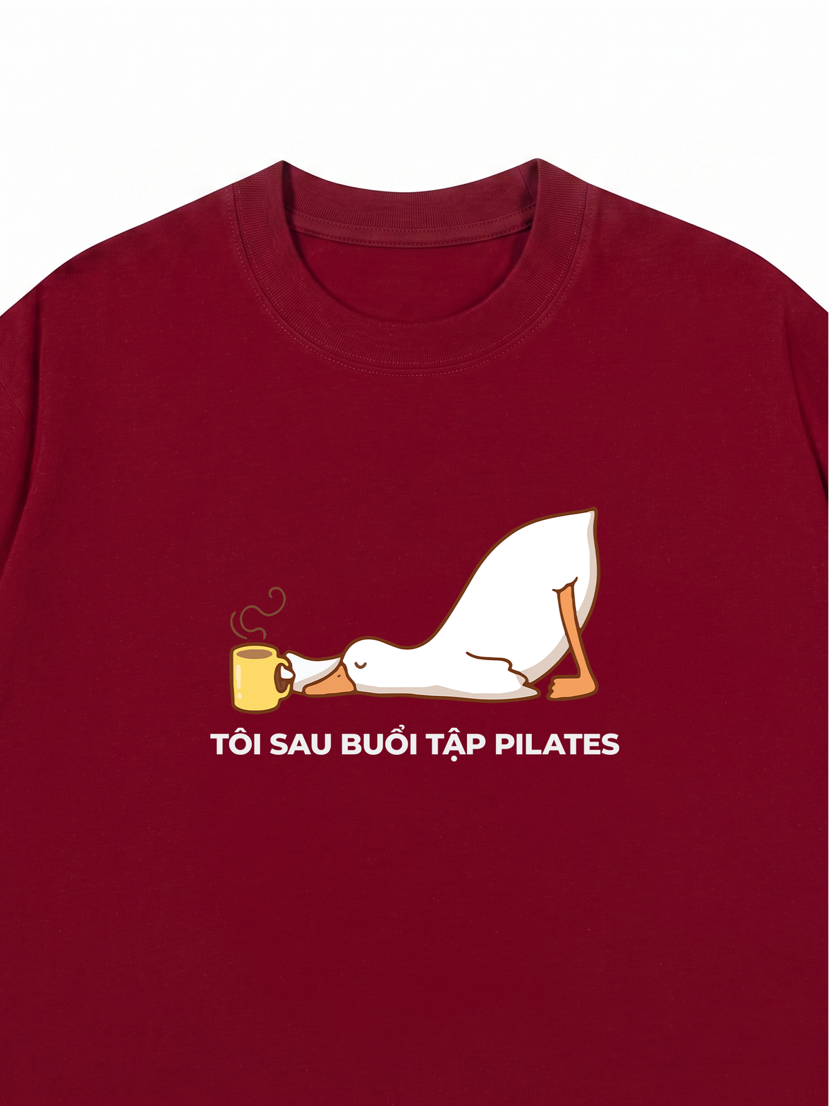 Áo Thun Relaxed Fit Sau Buổi Tập Pilates
