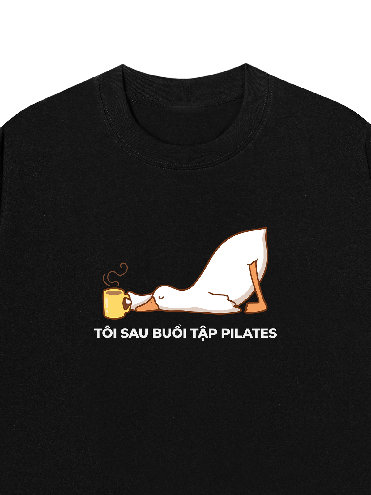 Áo Thun Relaxed Fit Sau Buổi Tập Pilates