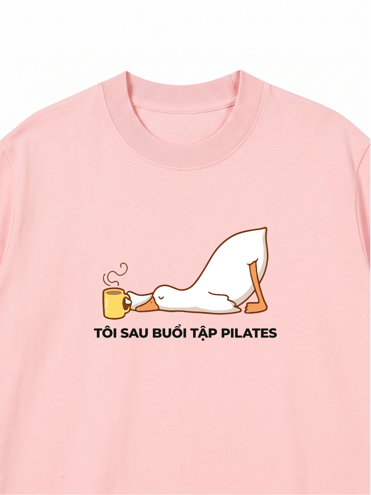 Áo Thun Relaxed Fit Sau Buổi Tập Pilates