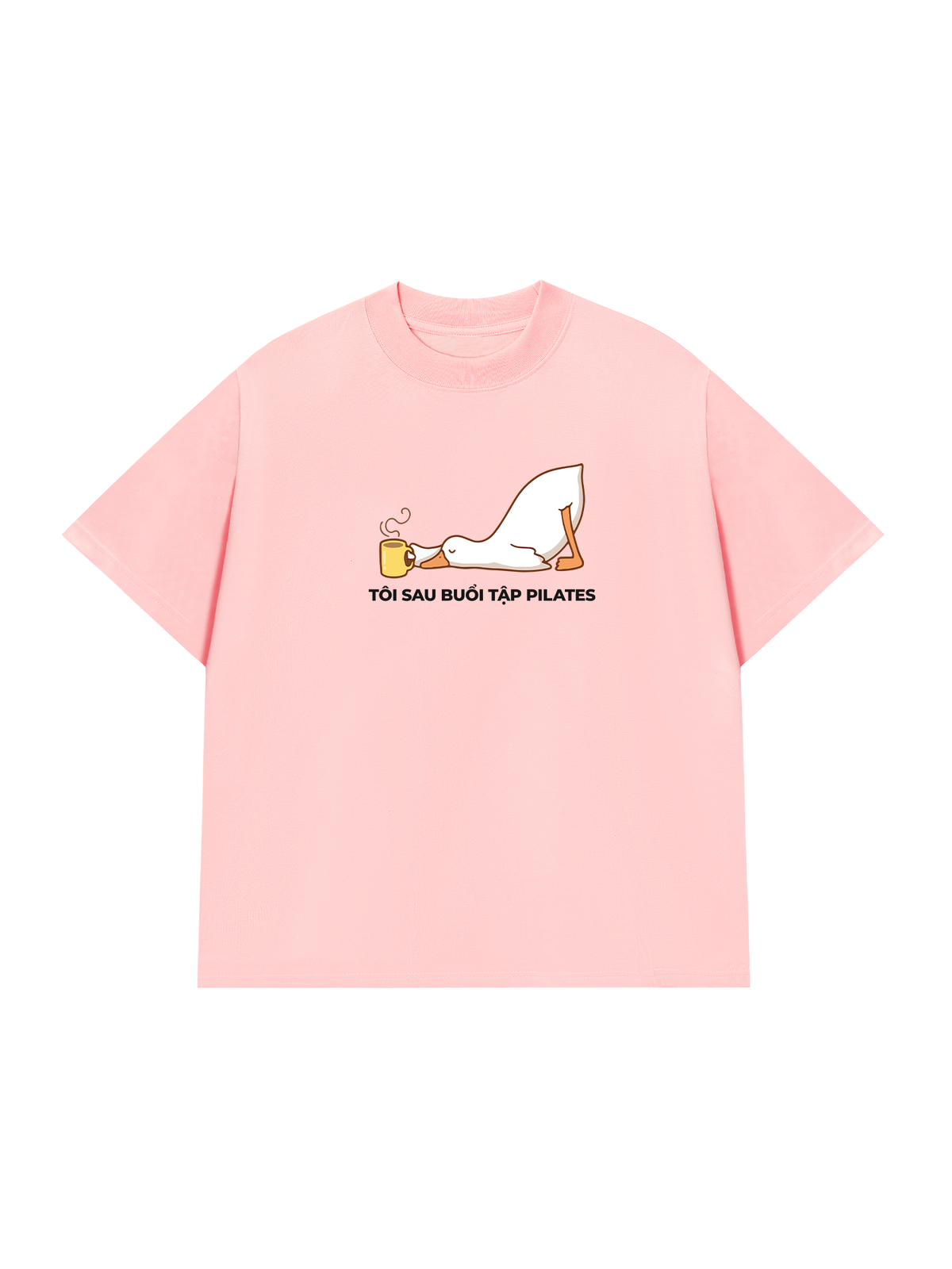 Áo Thun Relaxed Fit Sau Buổi Tập Pilates