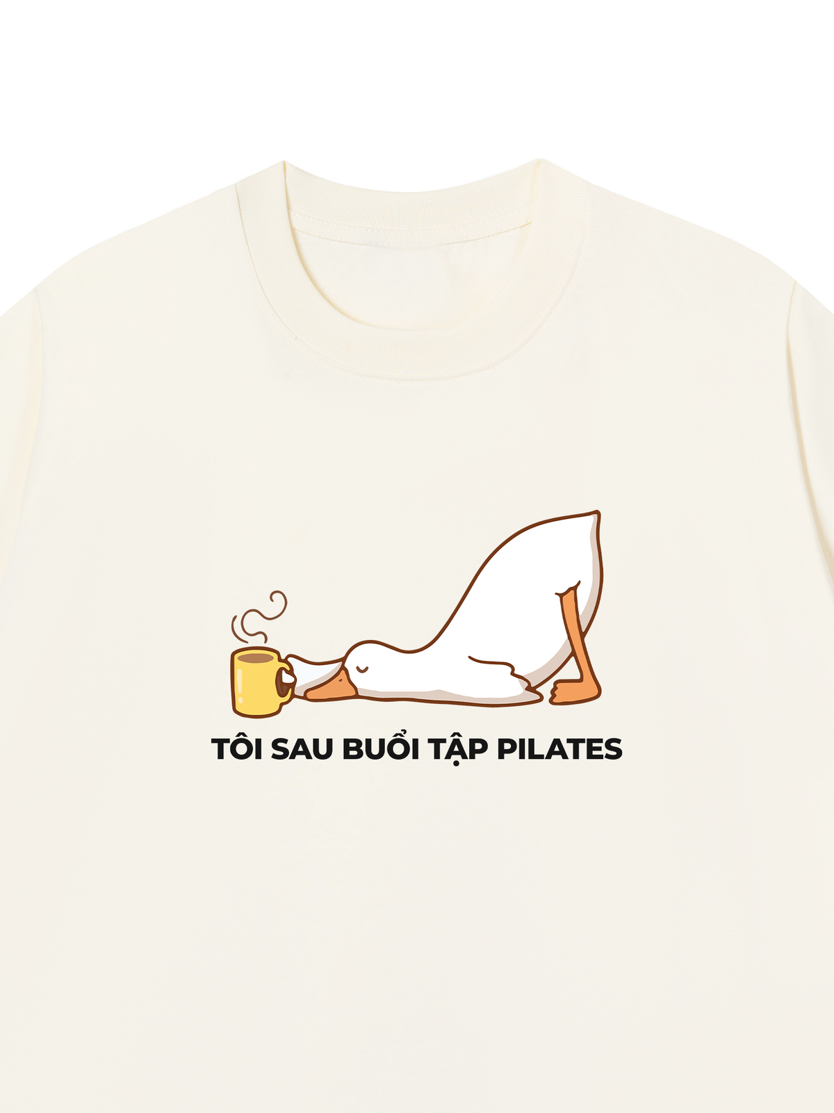 Áo Thun Relaxed Fit Sau Buổi Tập Pilates