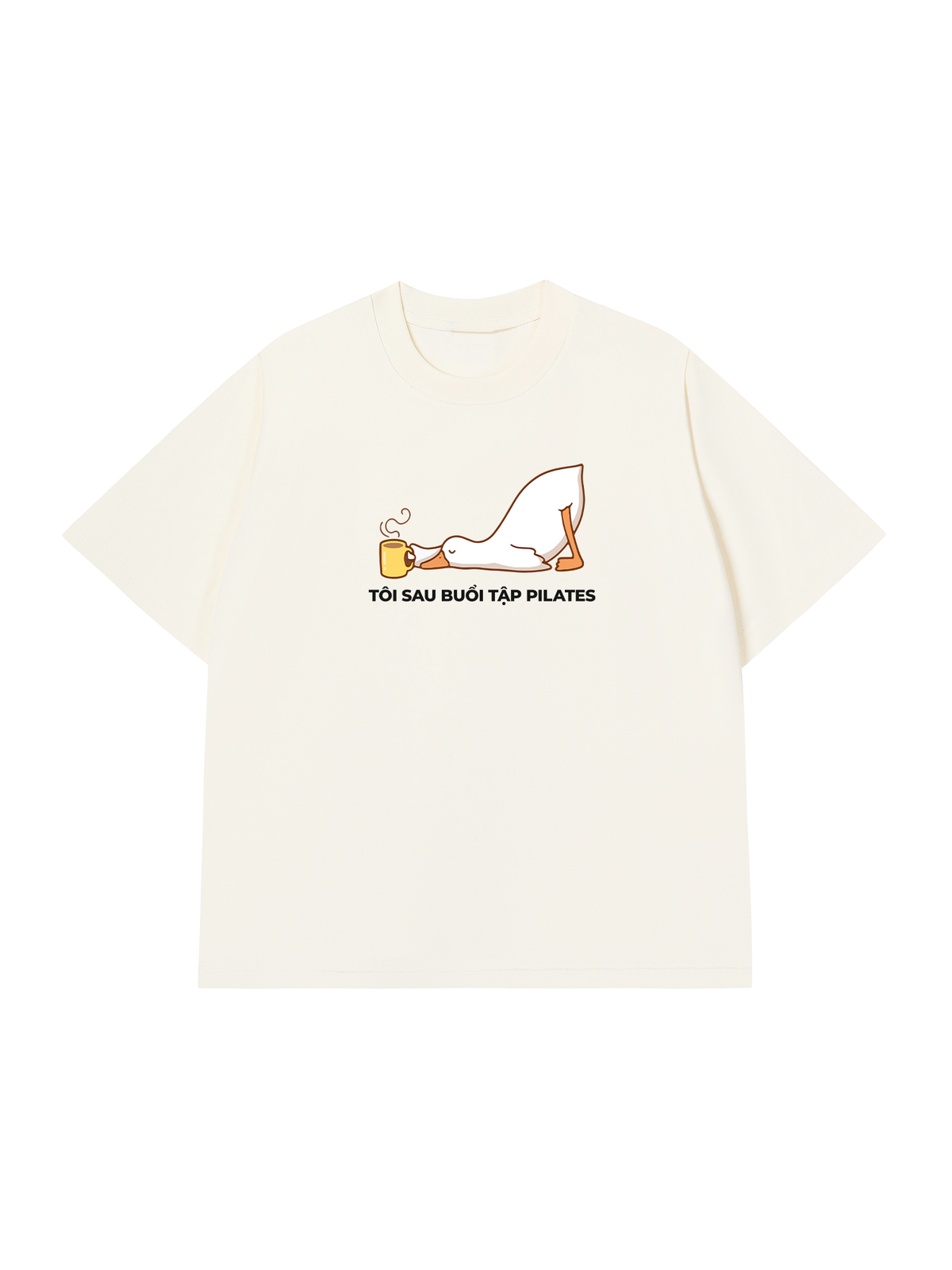 Áo Thun Relaxed Fit Sau Buổi Tập Pilates