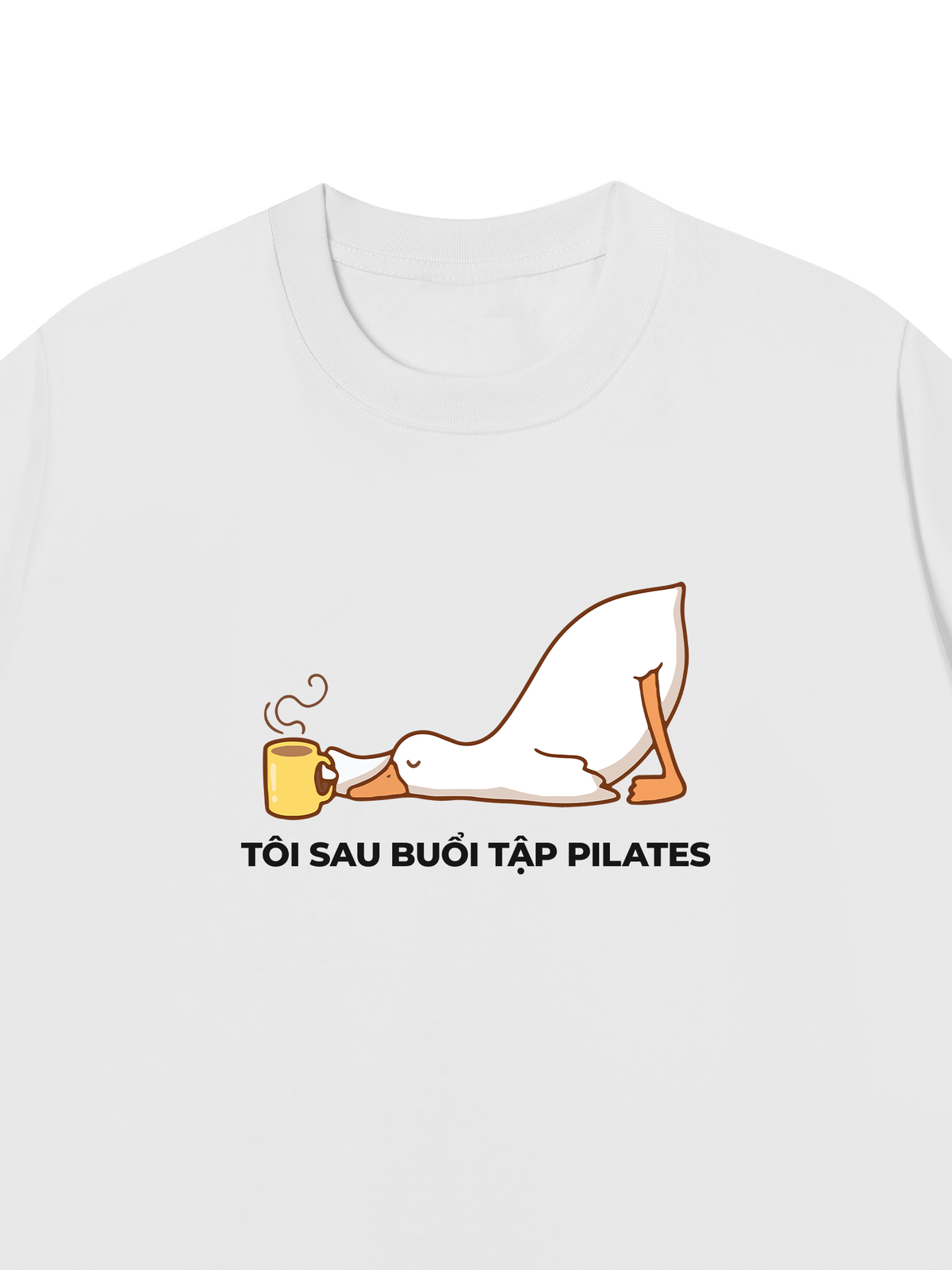 Áo Thun Relaxed Fit Sau Buổi Tập Pilates