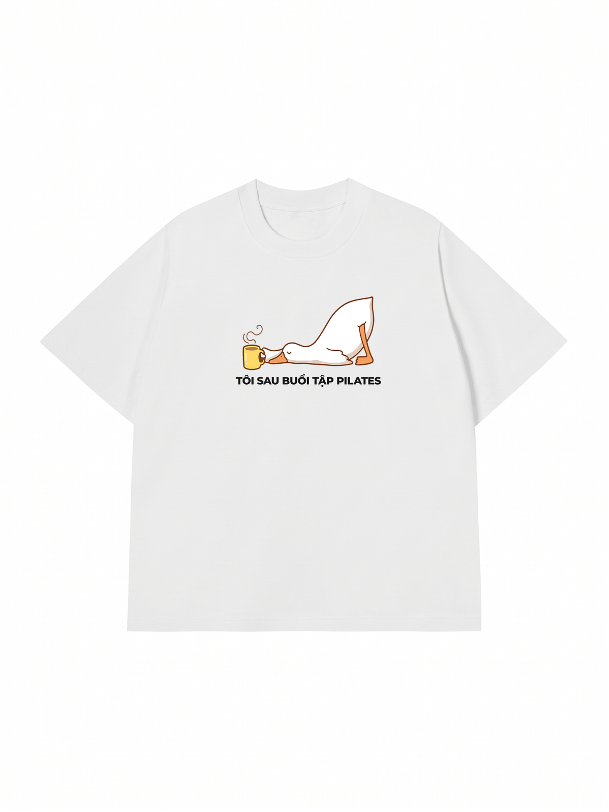 Áo Thun Relaxed Fit Sau Buổi Tập Pilates
