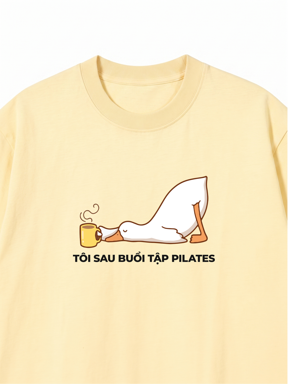 Áo Thun Relaxed Fit Sau Buổi Tập Pilates