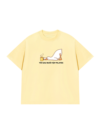 Áo Thun Relaxed Fit Sau Buổi Tập Pilates