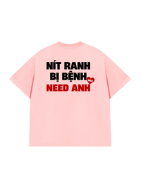 Áo Thun Relaxed Fit Siêu Need Anh