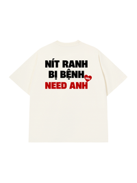 Áo Thun Relaxed Fit Siêu Need Anh