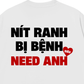 Áo Thun Relaxed Fit Siêu Need Anh