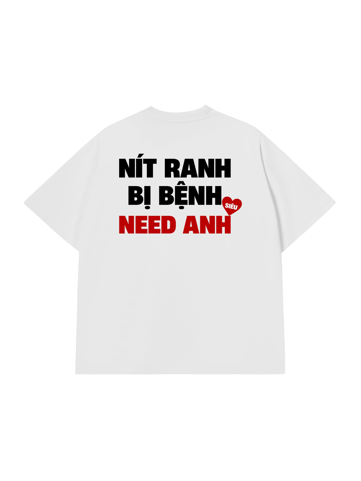 Áo Thun Relaxed Fit Siêu Need Anh