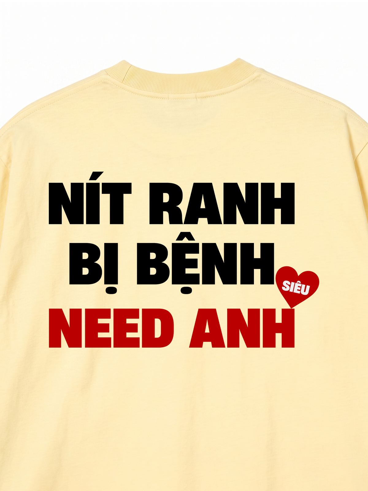 Áo Thun Relaxed Fit Siêu Need Anh