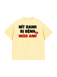 Áo Thun Relaxed Fit Siêu Need Anh