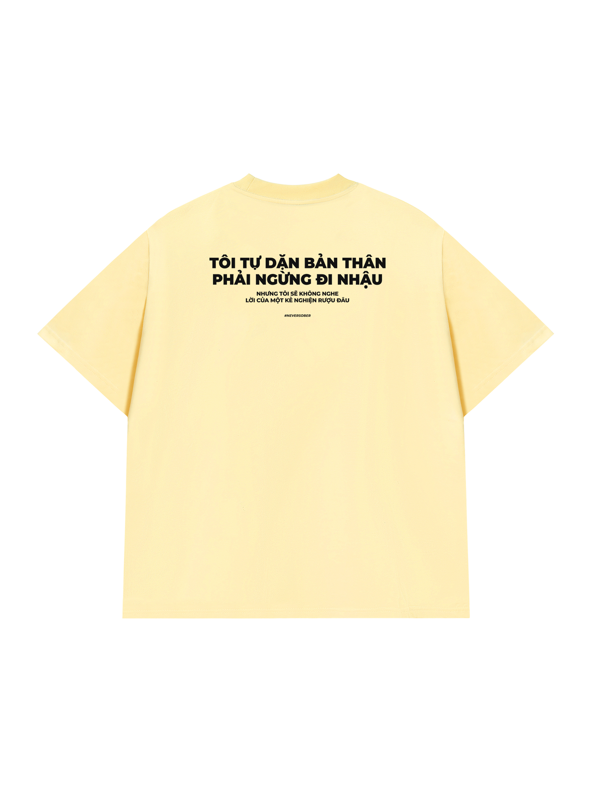 Áo Thun Relaxed Fit Tự Dặn Bản Thân