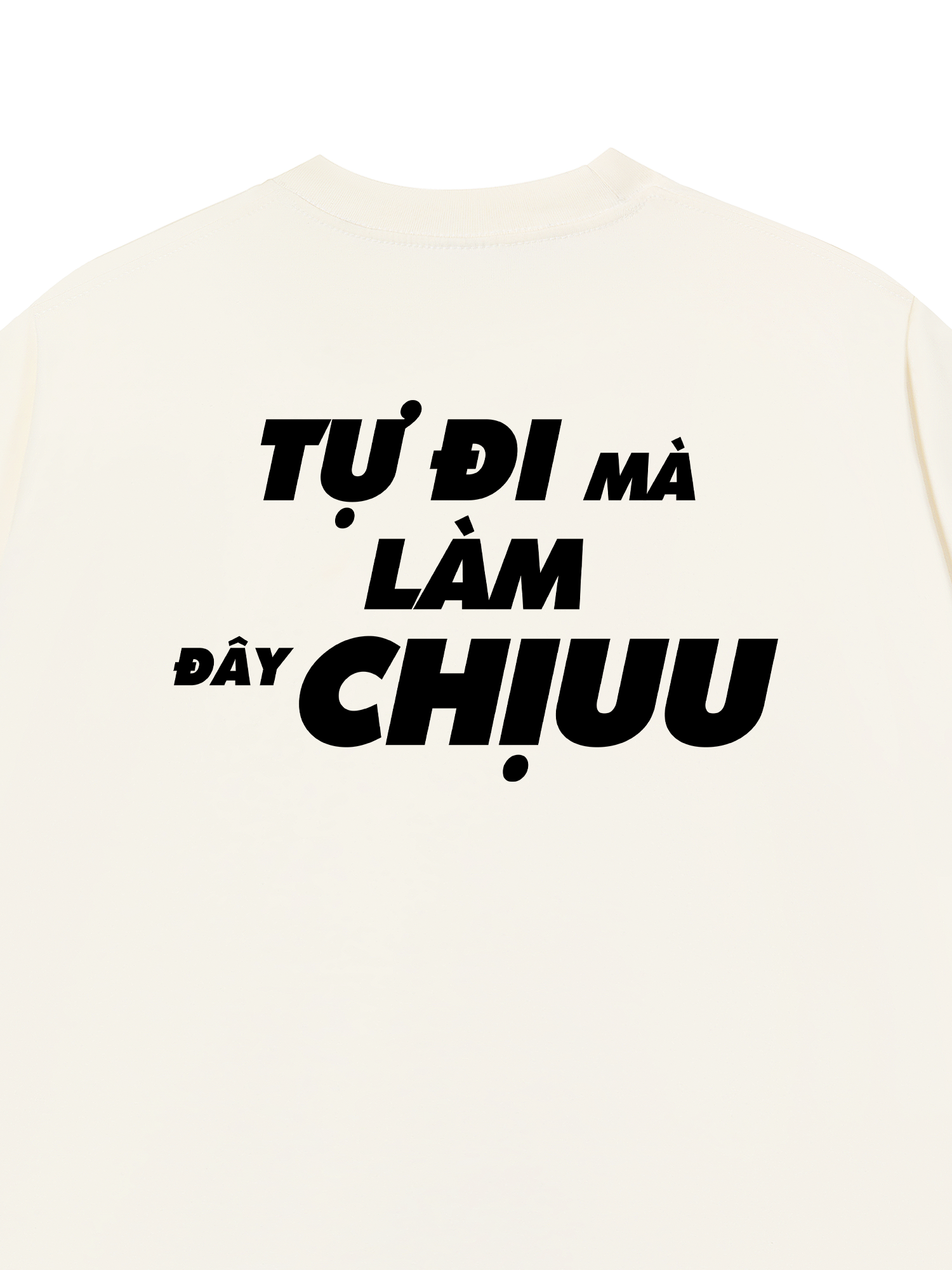 Áo Thun Relaxed Fit Tự Làm Đây Chịu