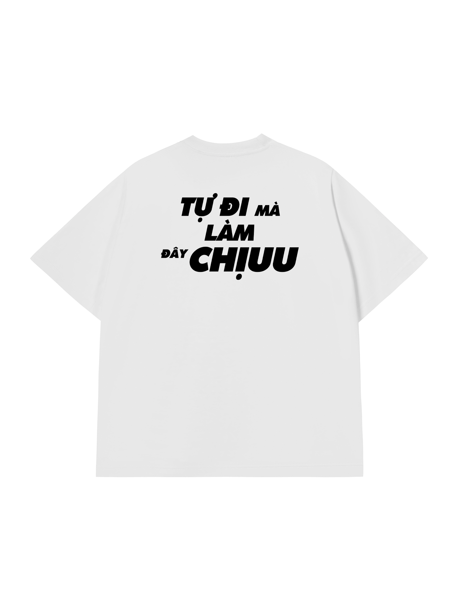 Áo Thun Relaxed Fit Tự Làm Đây Chịu