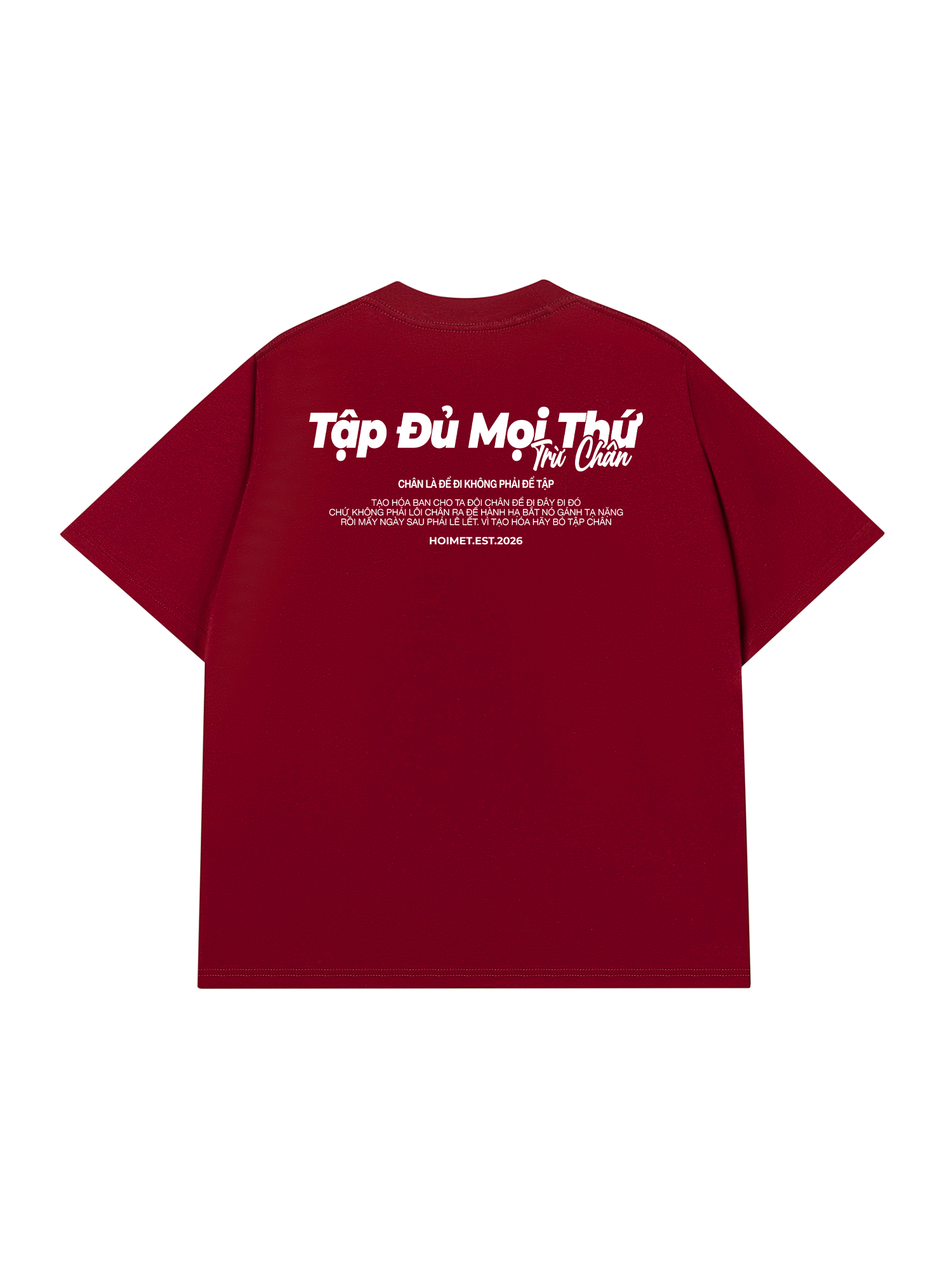 Áo Thun Relaxed Fit Tập Đủ Mọi Thứ