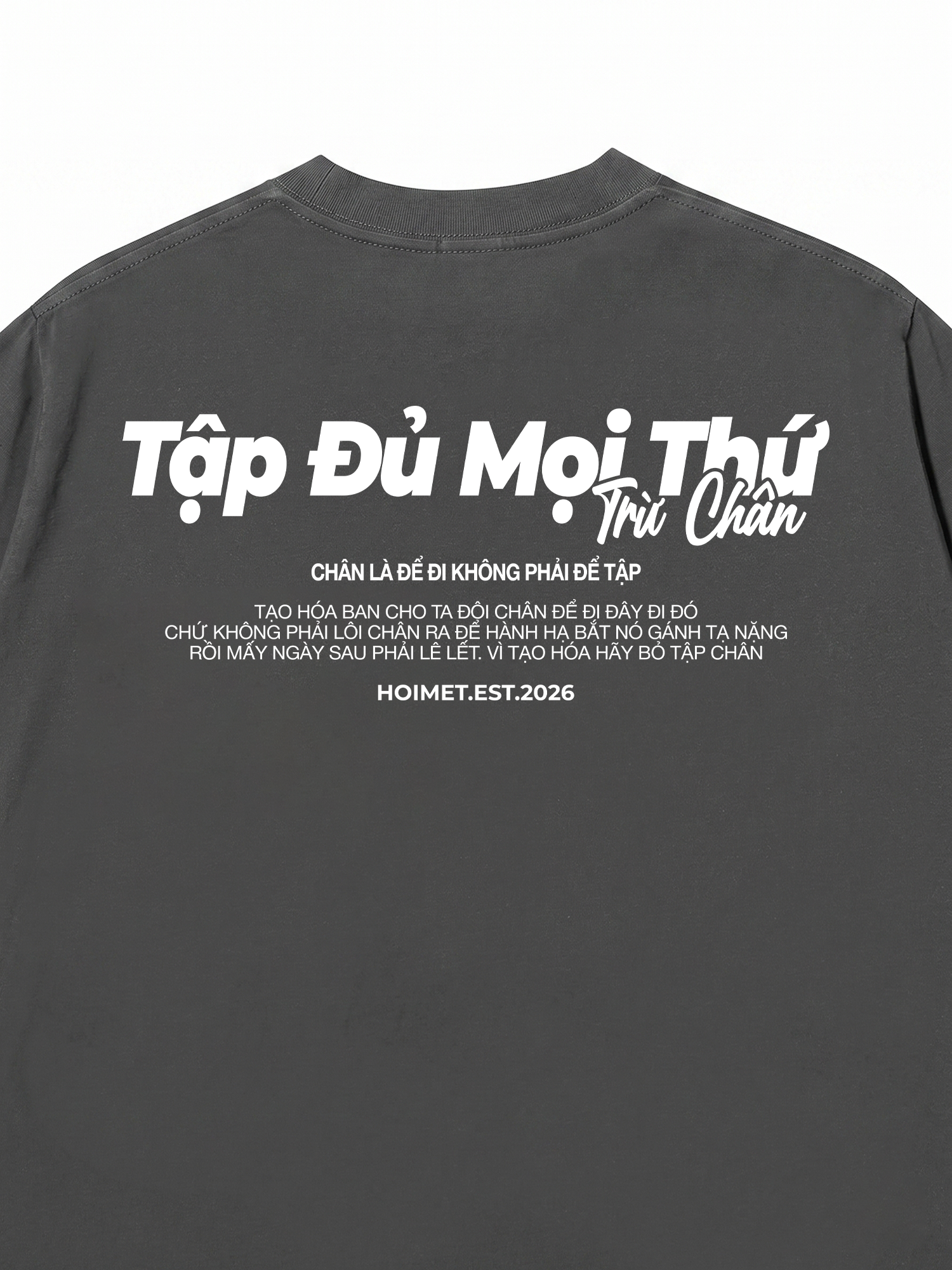 Áo Thun Relaxed Fit Tập Đủ Mọi Thứ