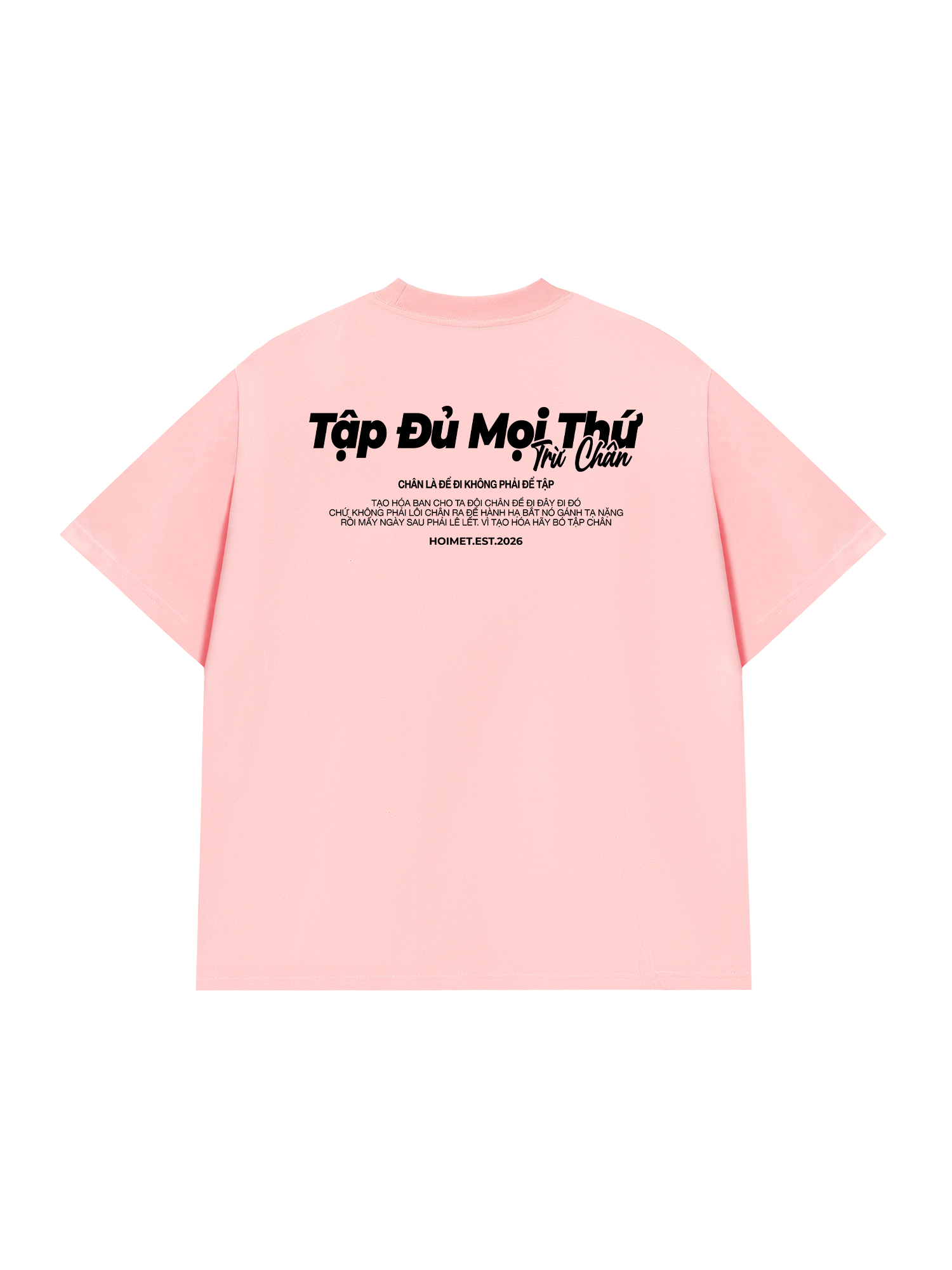 Áo Thun Relaxed Fit Tập Đủ Mọi Thứ