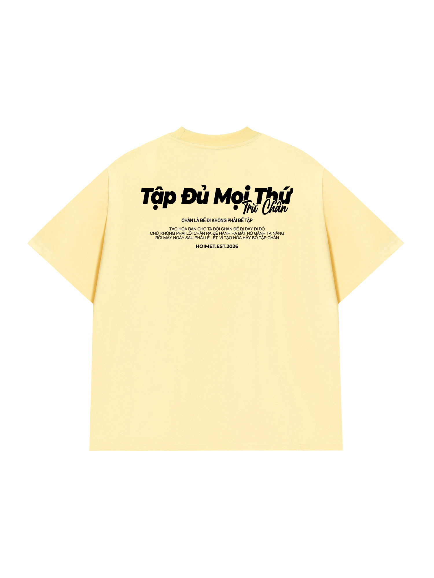 Áo Thun Relaxed Fit Tập Đủ Mọi Thứ