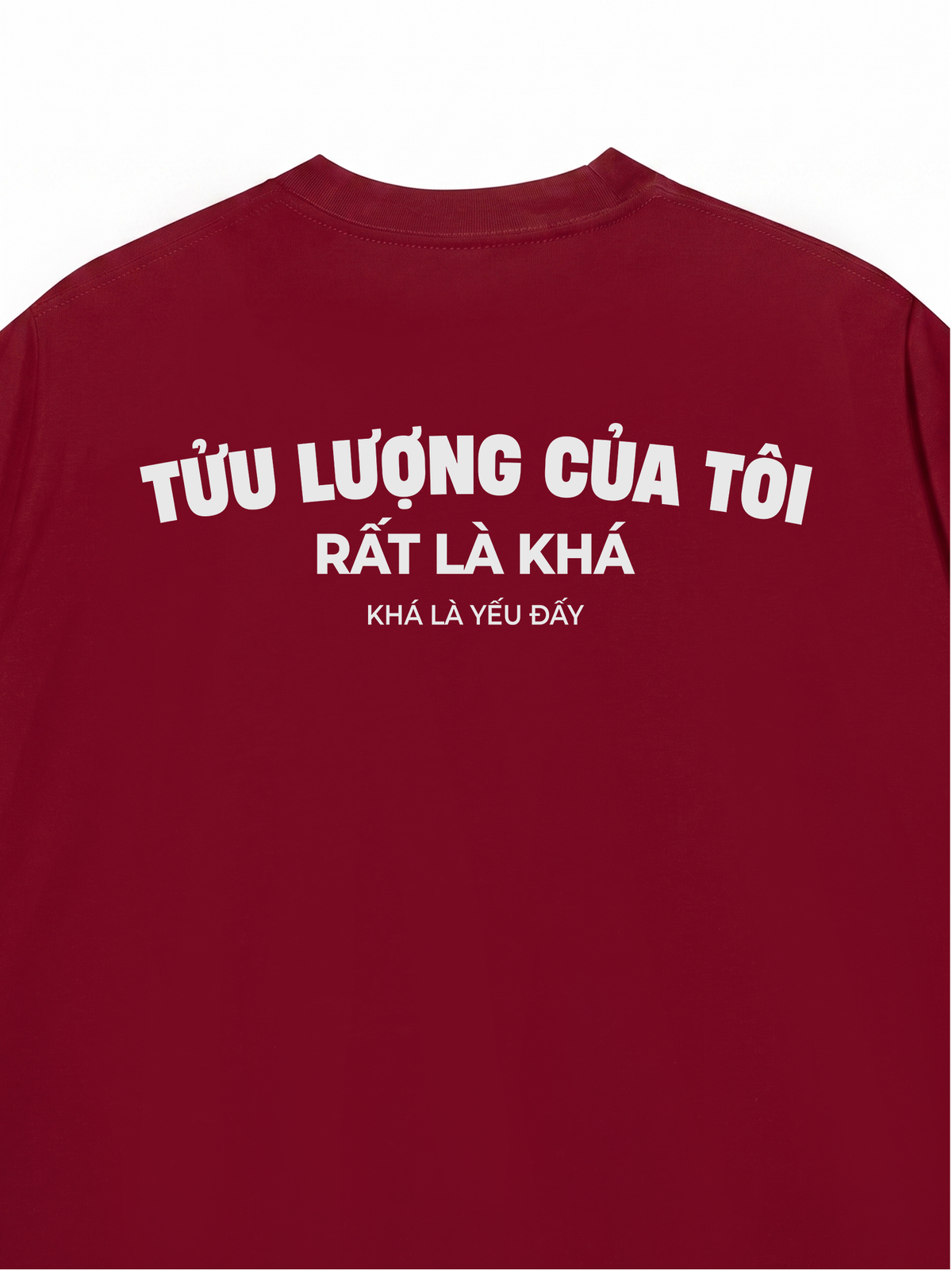 Áo Thun Relaxed Fit Tửu Lượng Của Tôi