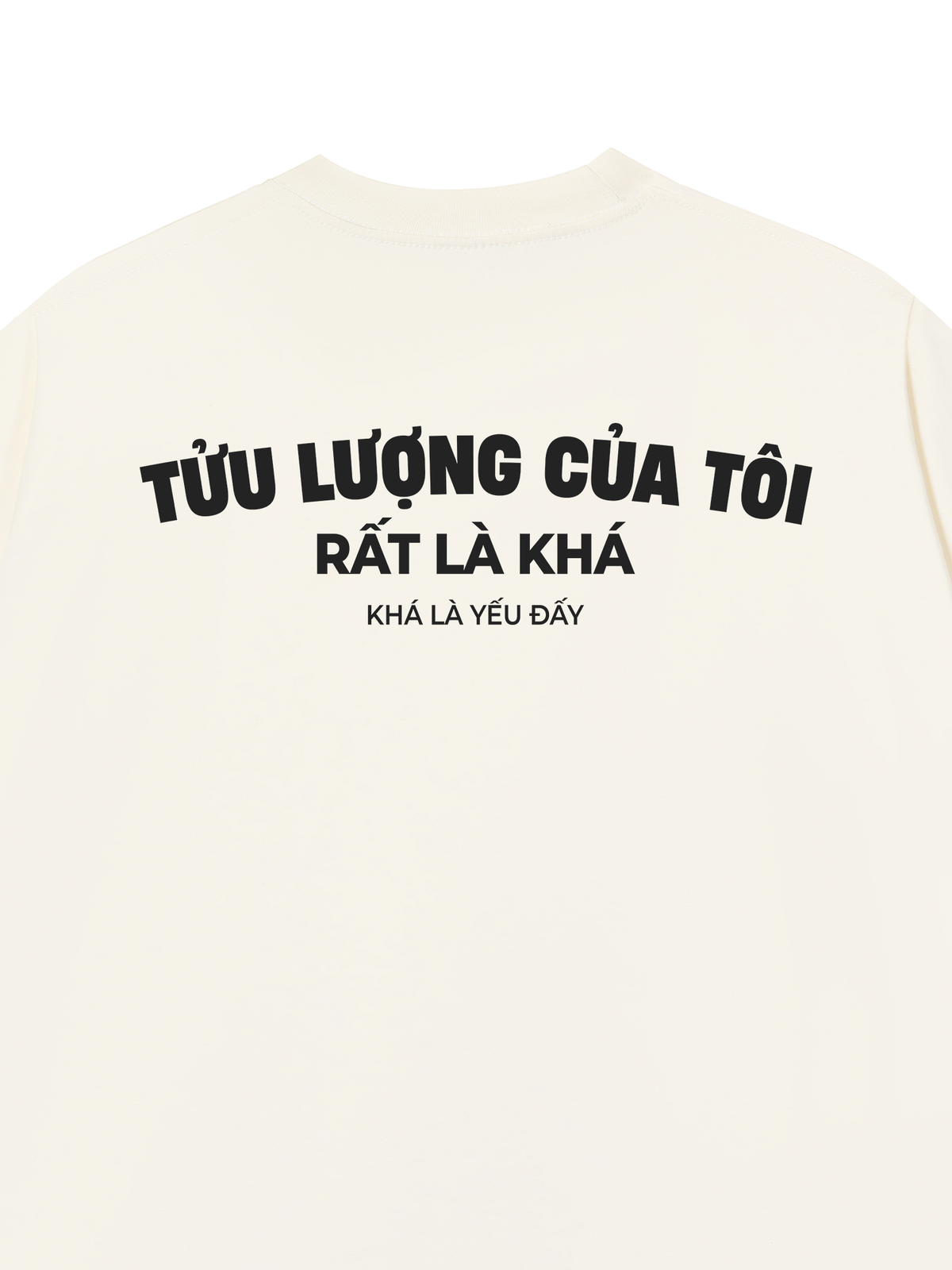 Áo Thun Relaxed Fit Tửu Lượng Của Tôi