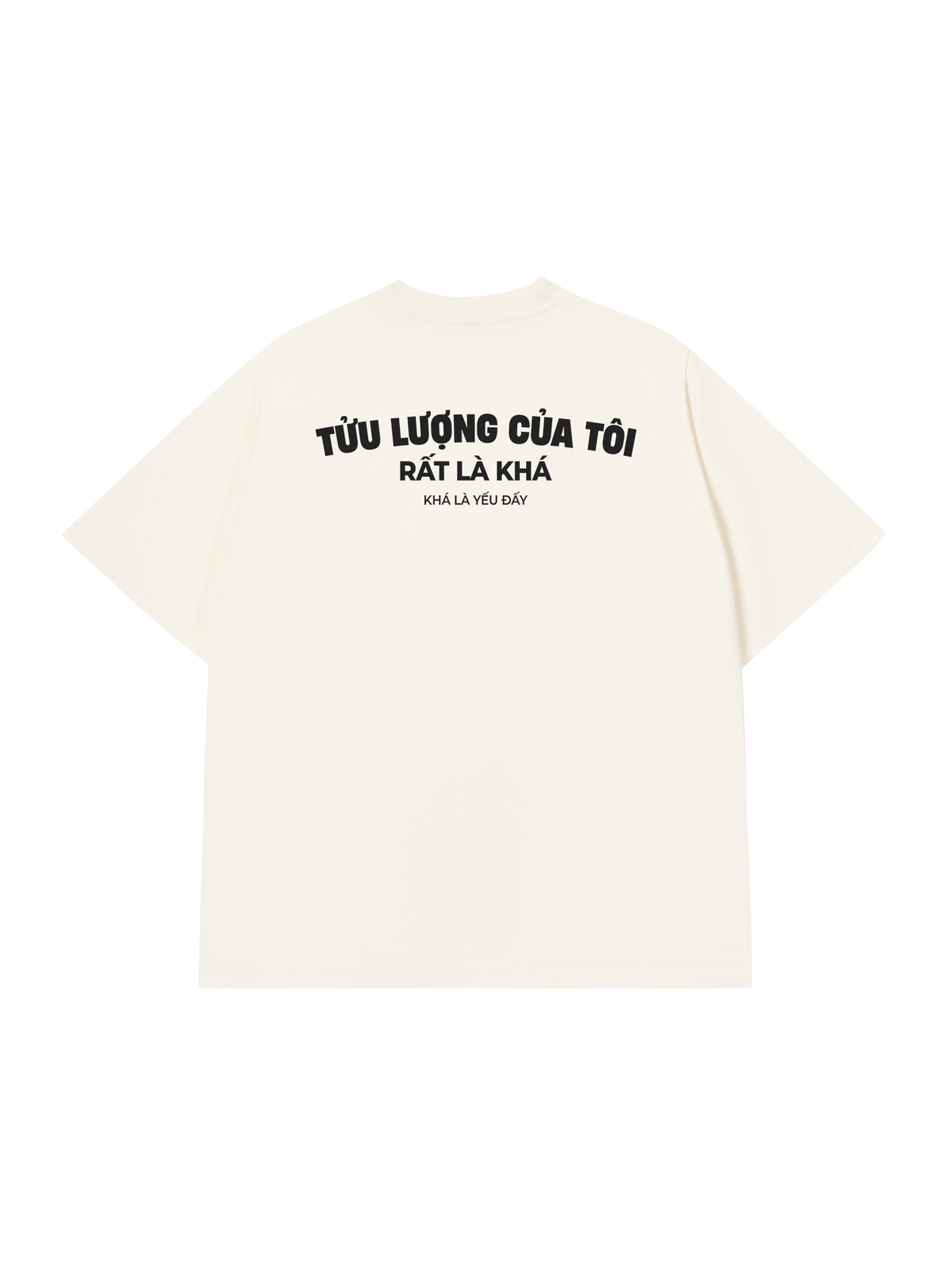 Áo Thun Relaxed Fit Tửu Lượng Của Tôi