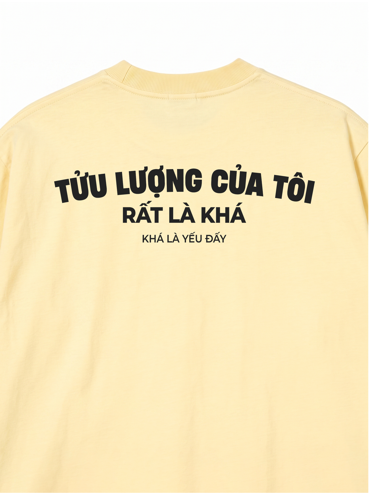 Áo Thun Relaxed Fit Tửu Lượng Của Tôi