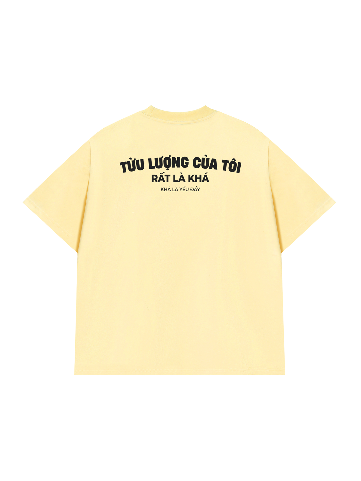 Áo Thun Relaxed Fit Tửu Lượng Của Tôi