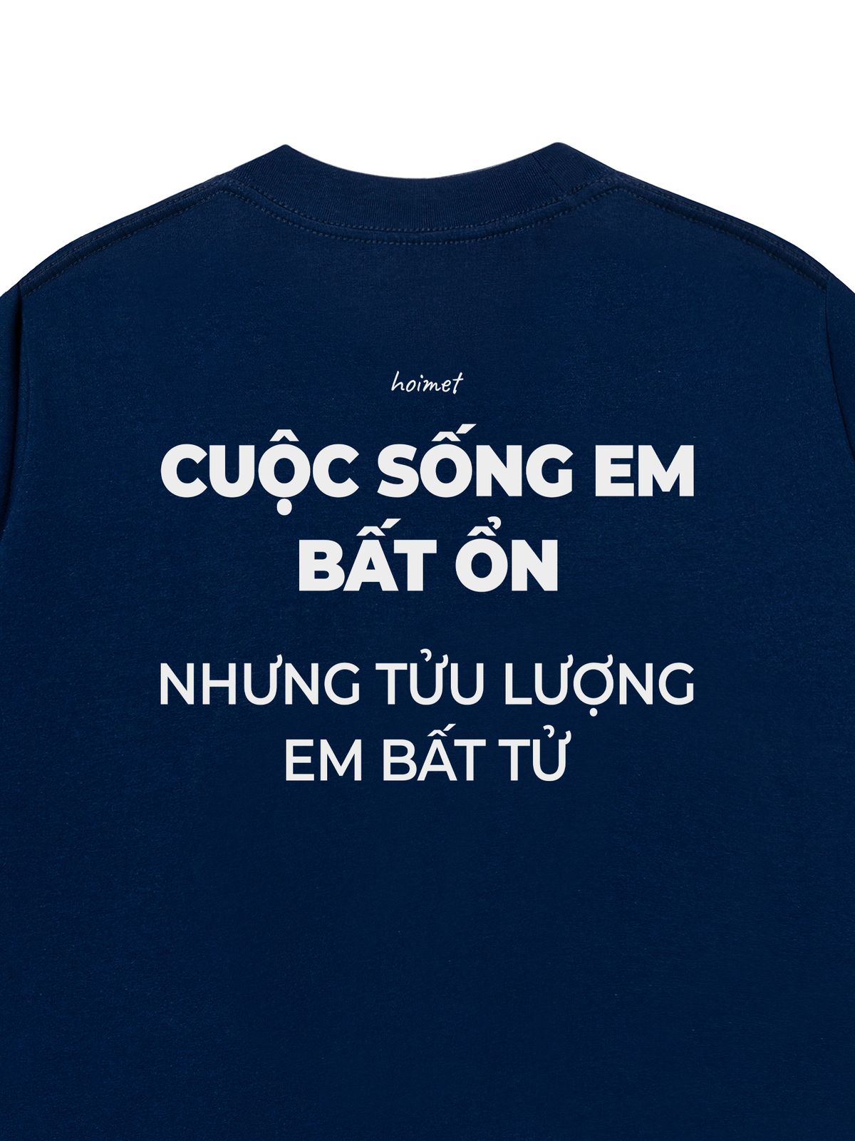 Áo Thun Relaxed Fit Tửu Lượng Em Bất Tử