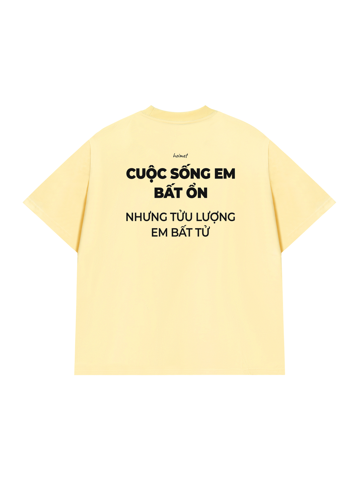 Áo Thun Relaxed Fit Tửu Lượng Em Bất Tử