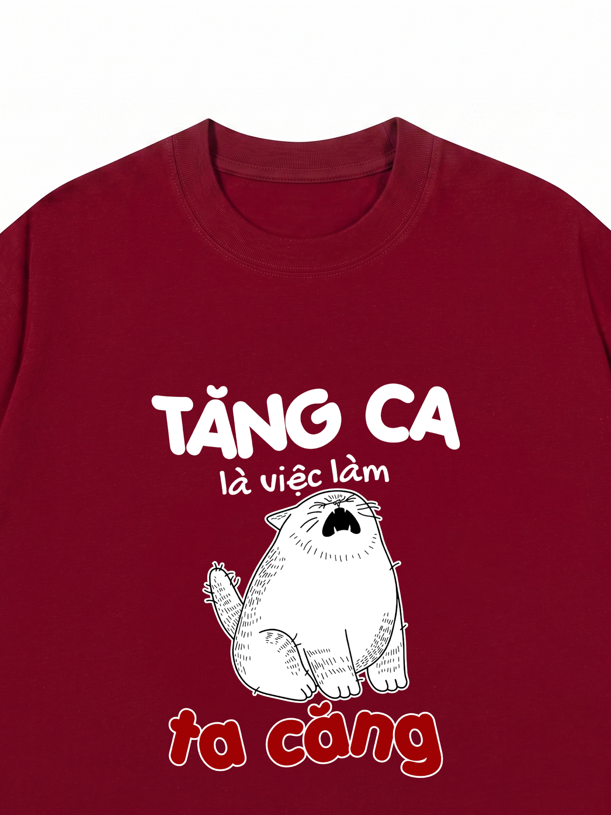 Áo Thun Relaxed Fit Tăng Ca